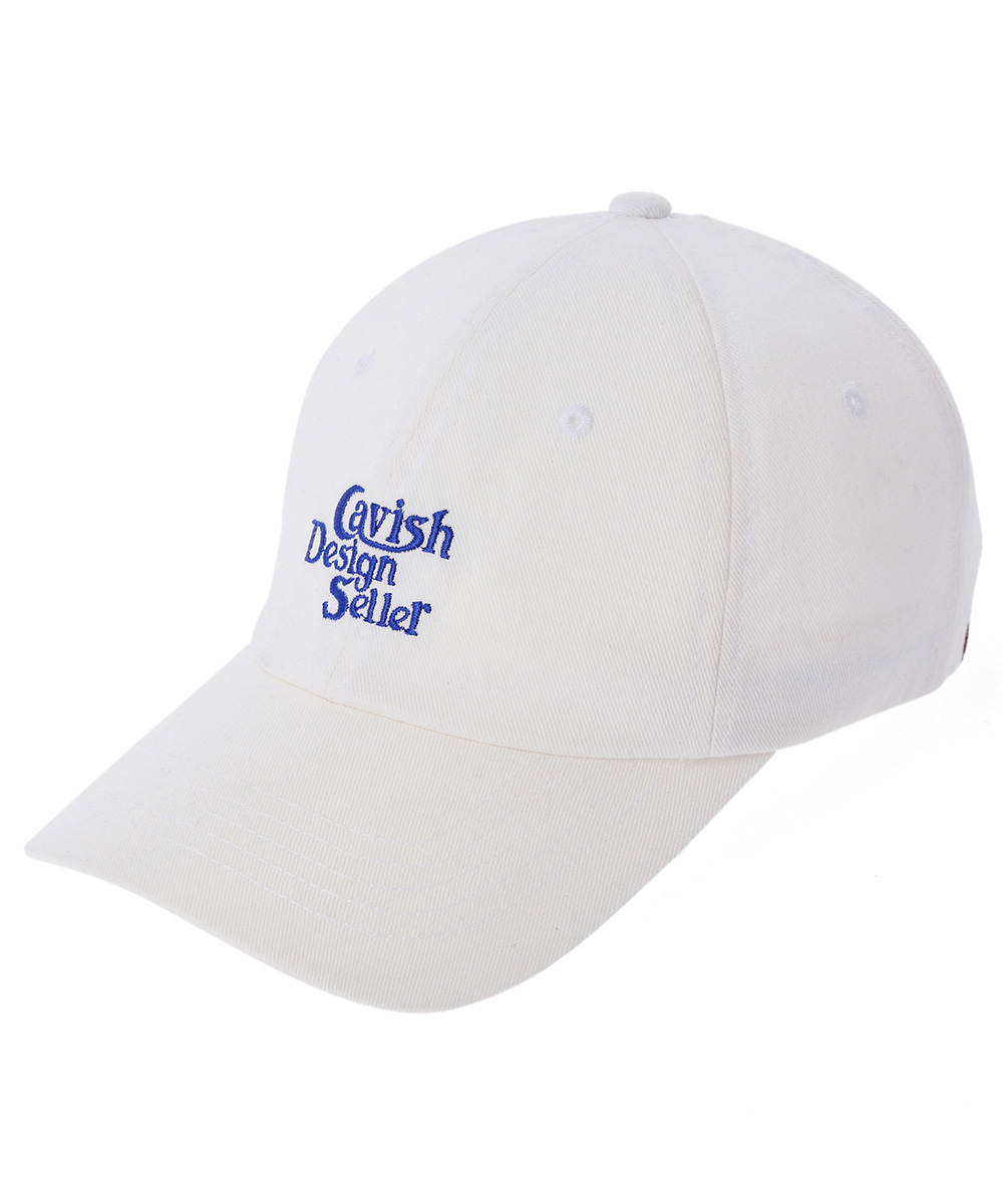 SELLER LOGO BALL CAP[IVORY]