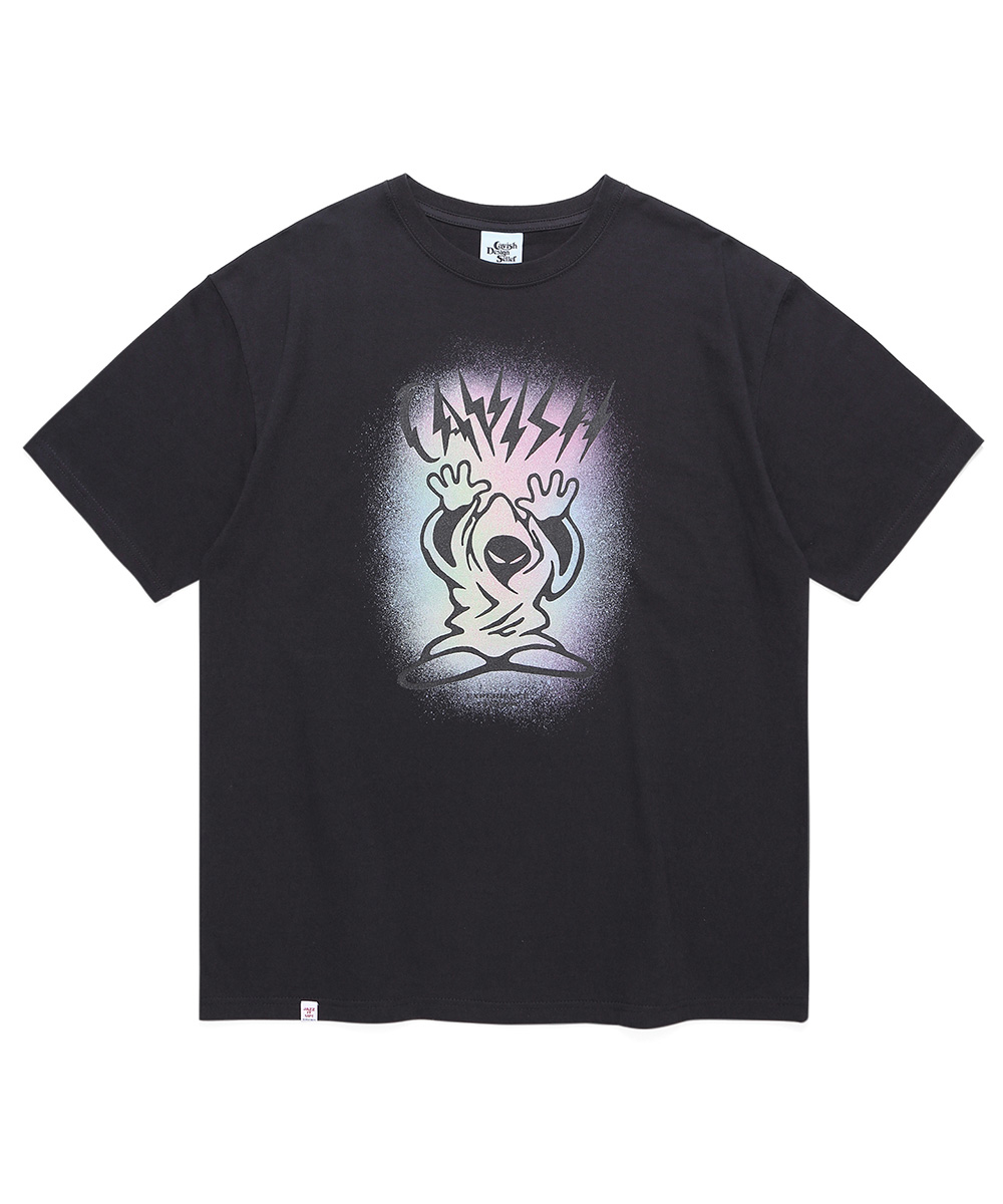 STENCIL WIZARD SS TEE[CHARCOAL]