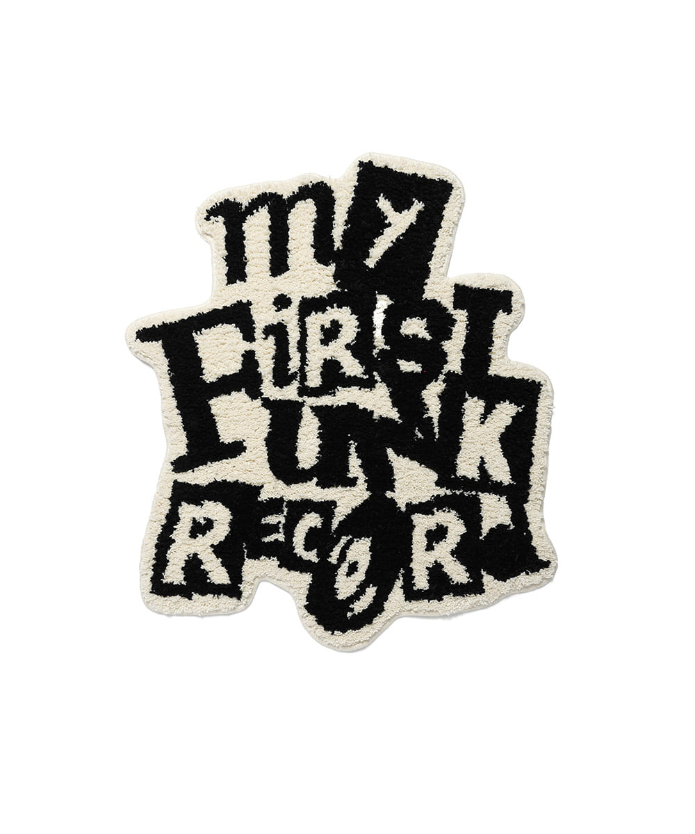 FUNK RECORD RUG[BLACK]